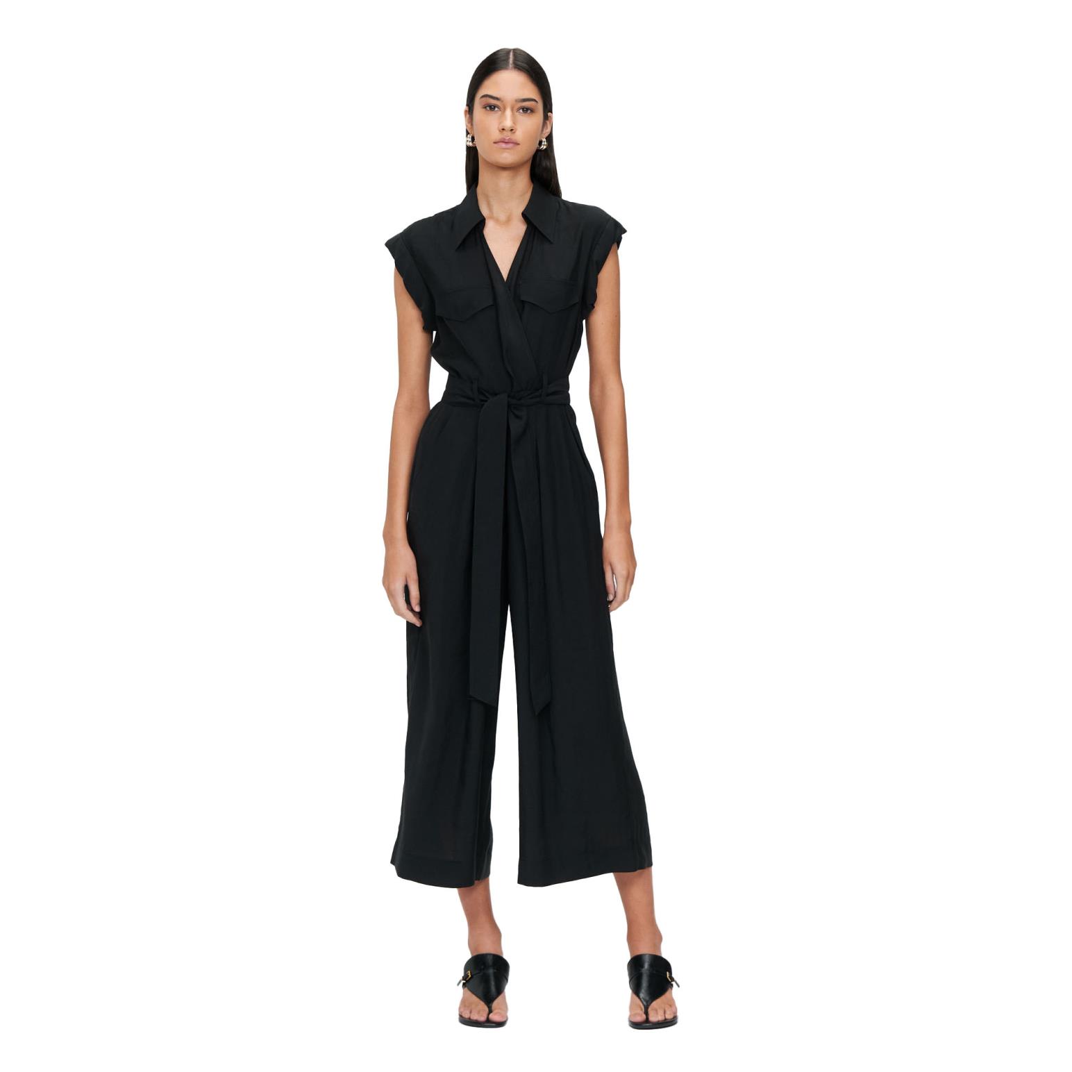 Veronika Maine Washed Tencel Jumpsuit